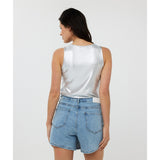 Camisole argentée