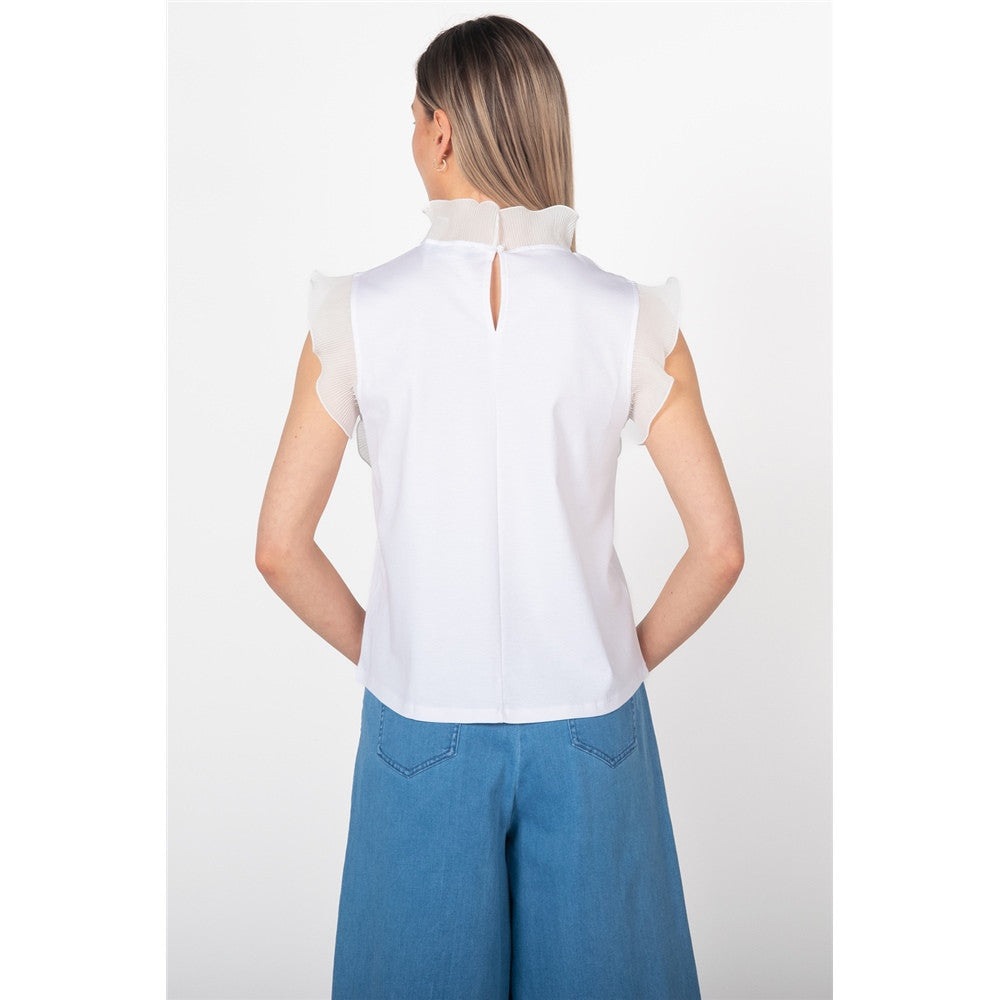 Camisole avec frison