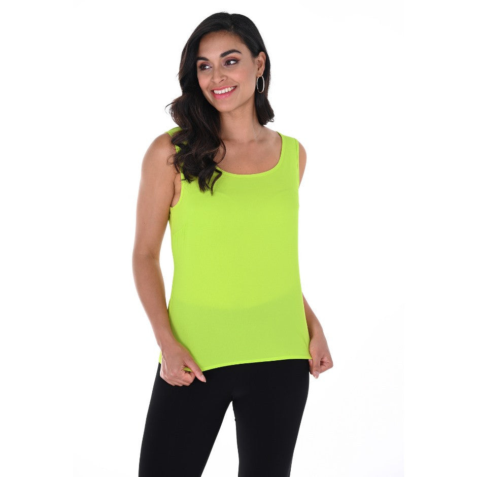 Camisole col rond - Taille : 6 - Couleur : Lime