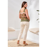 Camisole crochet bohème