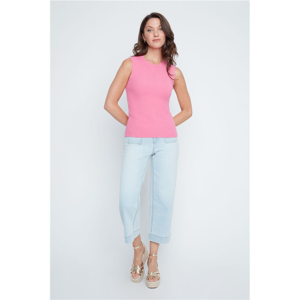 Camisole en tricot côtelé