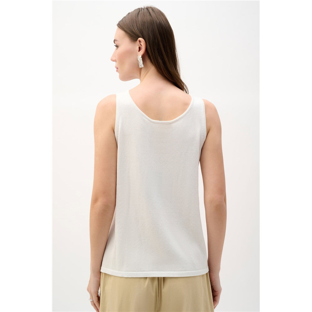 Camisole en tricot ornée