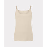 Camisole encolure carrée et bretelles larges scintillantes