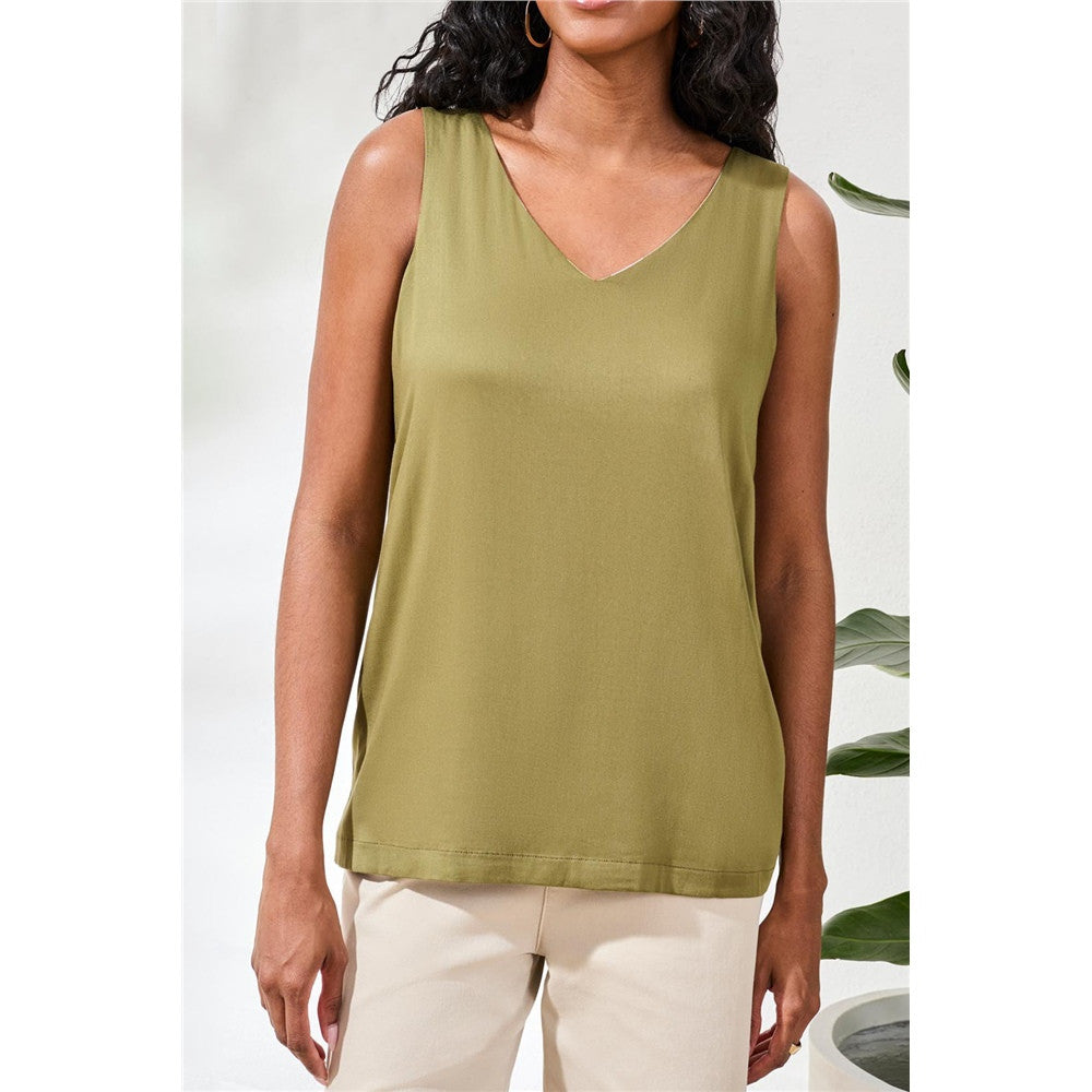 Camisole imprimée réversible