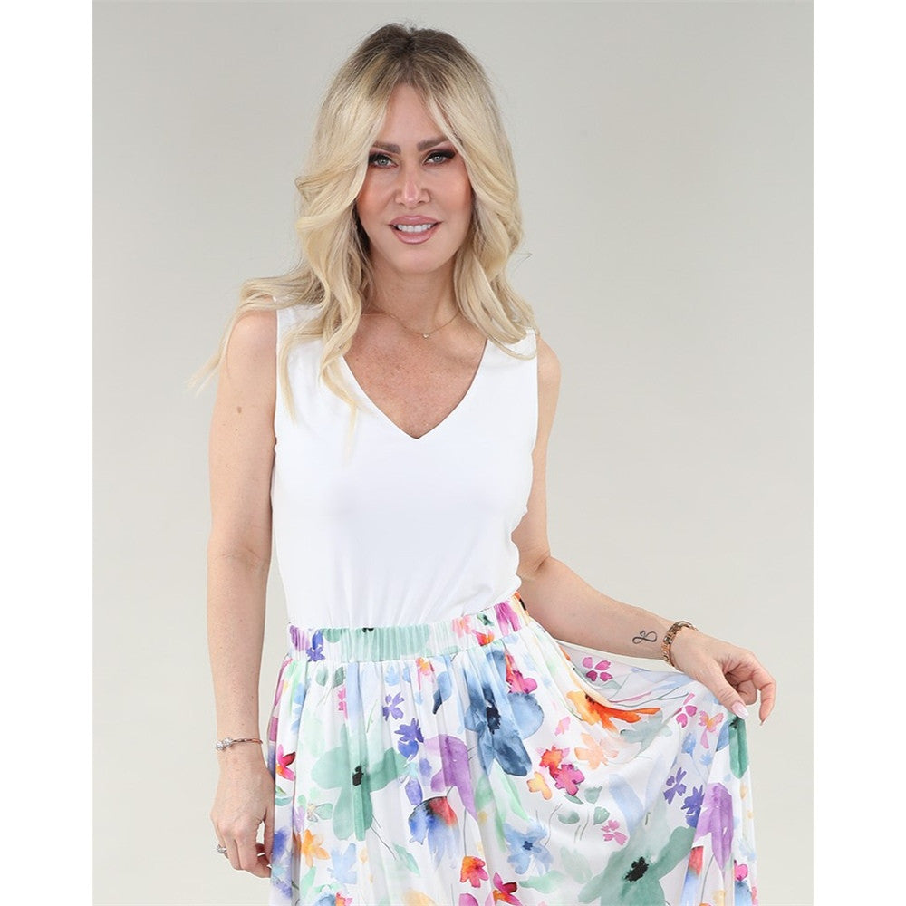 Camisole réversible - Taille : XSMALL - Couleur : Ivoire