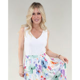 Camisole réversible - Taille : XSMALL - Couleur : Ivoire