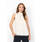 Camisole tissu soyeux - Taille : XSMALL - Couleur : Crème