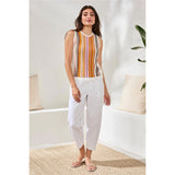 Camisole tricot rayée multicolore - Taille : MEDIUM - Couleur : Multicolore