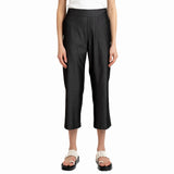 Capri avec poches - Taille : SMALL - Couleur : Noir/Charcoal