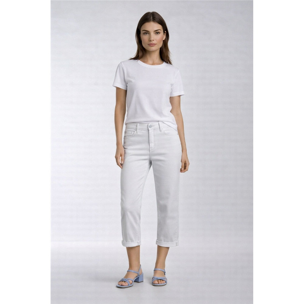 Capri coupe droite - Taille : 31 - Couleur : Blanc