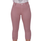 Capri taille élastique - Taille : SMALL - Couleur : Lavande