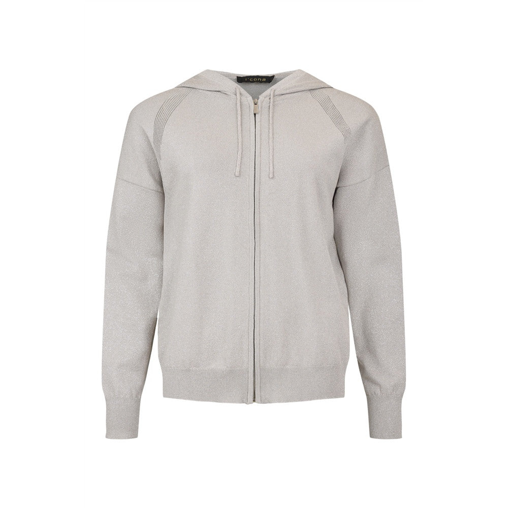 Cardigan à capuchon