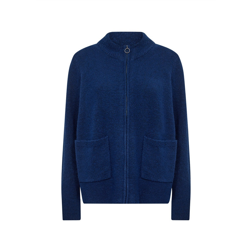 Cardigan avec fermoir & poches