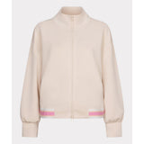 Cardigan col montant et fermoir
