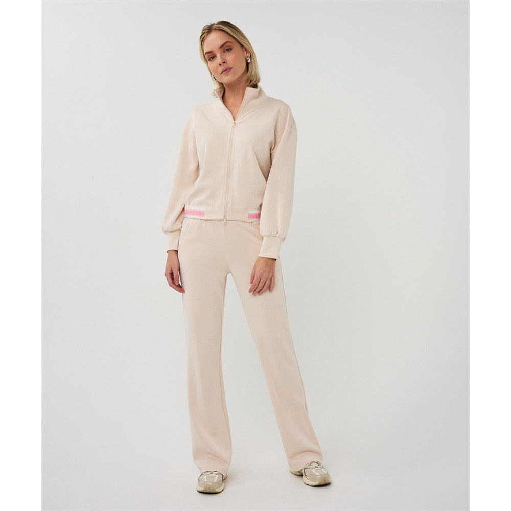 Cardigan col montant et fermoir