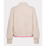 Cardigan col montant et fermoir