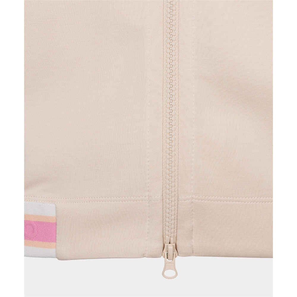 Cardigan col montant et fermoir