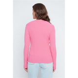 Cardigan côtelé boutonné
