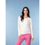 Cardigan en maille et boutons - Taille : SMALL - Couleur : Blanc