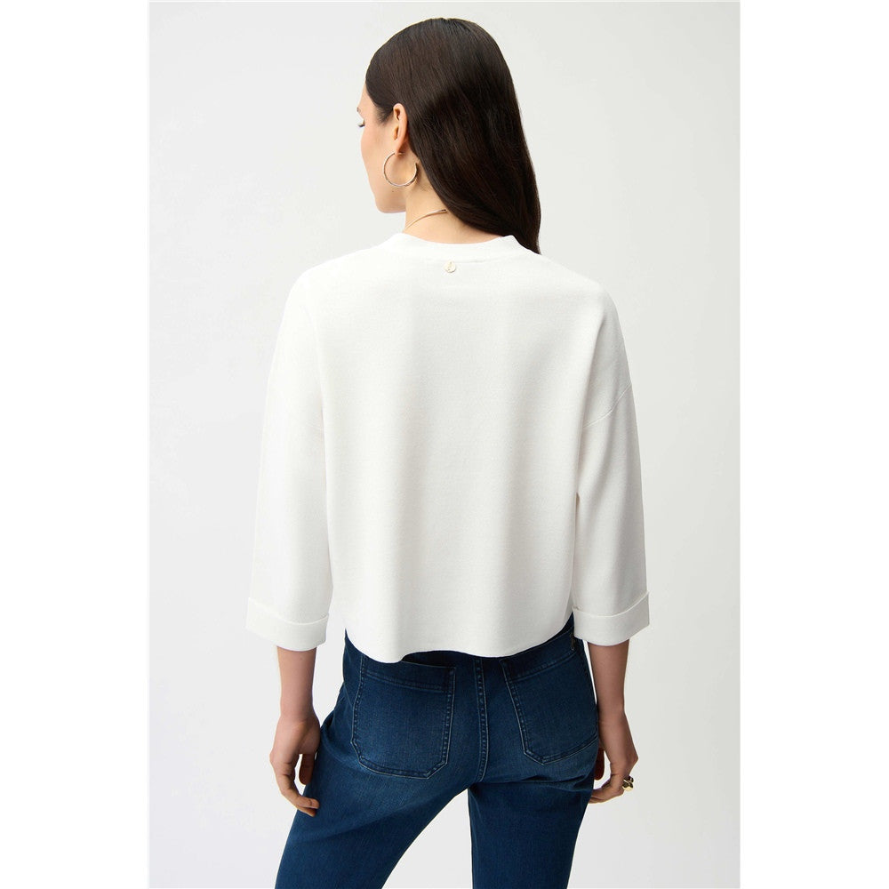Cardigan en mélange de viscose avec boutons dorés