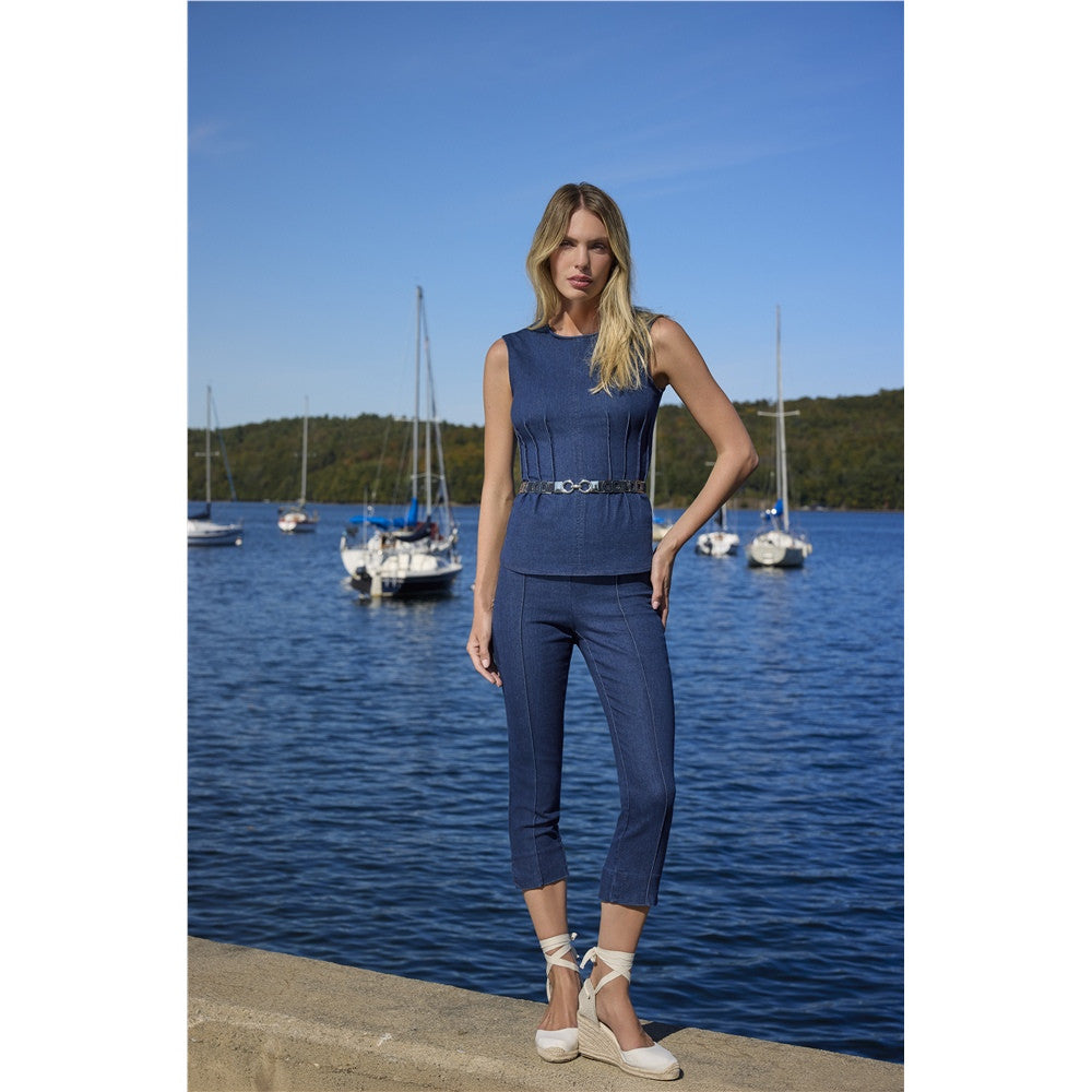 Ceinture élastique boucle argent