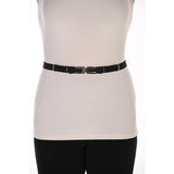 Ceinture en maille élastique - Taille : SMALL - Couleur : Noir