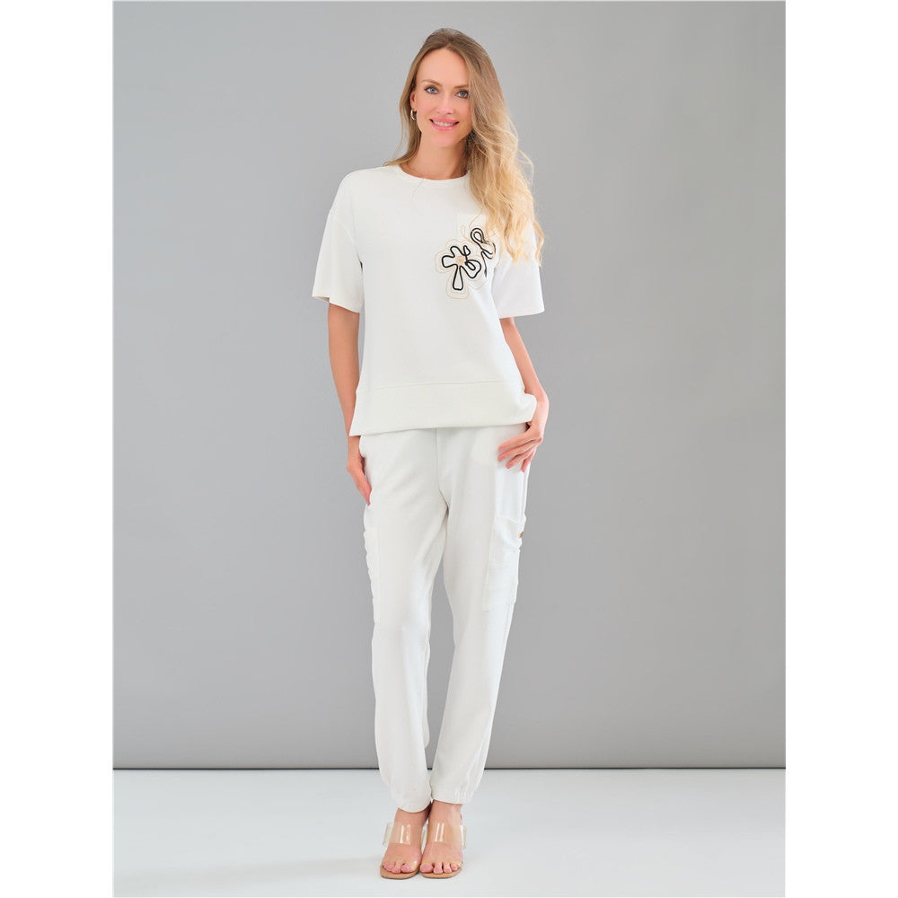 Chandail avec imprimé floral