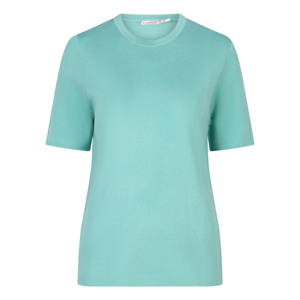 Chandail col rond - Taille : MEDIUM - Couleur : Aqua
