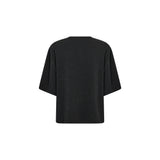 Chandail manches 3/4 tissu scintillant