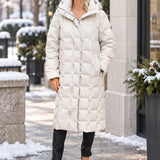 Devon | Manteau long matelassé
