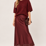 Briar | Haut manches courtes en lurex