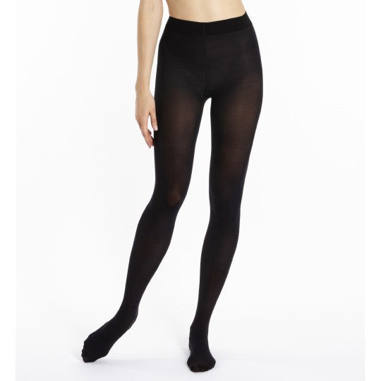Collant microfibre opaque - Taille : XS (T1) - Couleur : Noir