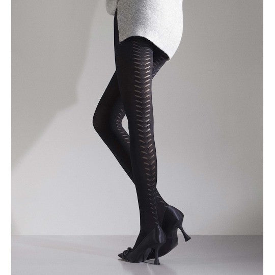 Collant opaque fantaisie EVANA