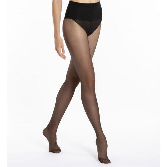 Collant transparent - Taille : S (T2) - Couleur : Noir