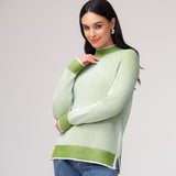 Ari | Pull col montant avec rayures