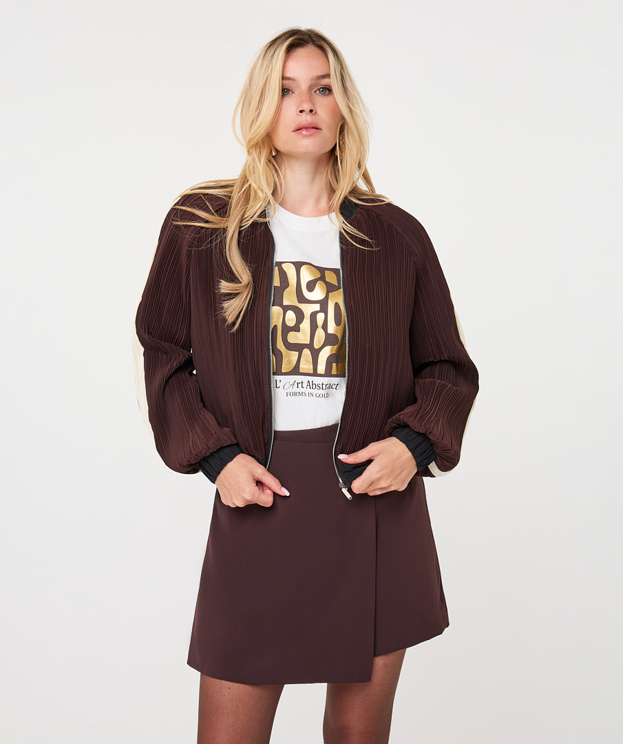 Effie | Blouson à bandes contrastantes