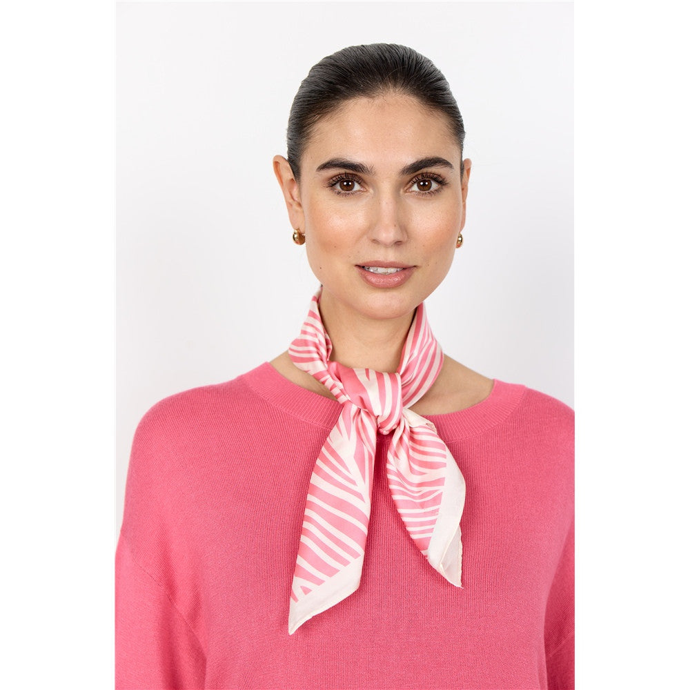 Foulard imprimé - Taille : ONE SIZE - Couleur : Rose