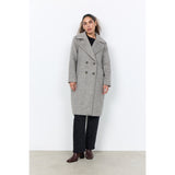 Garbie | Veste croisée gris chiné