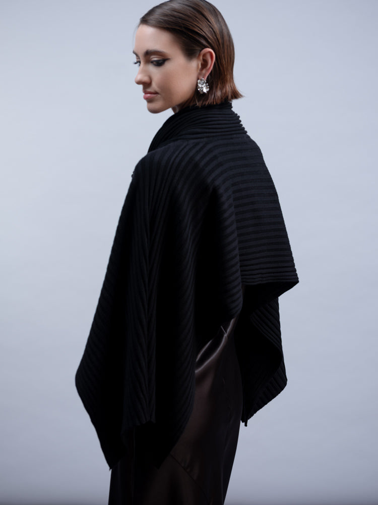 Kemp | Poncho en tricot