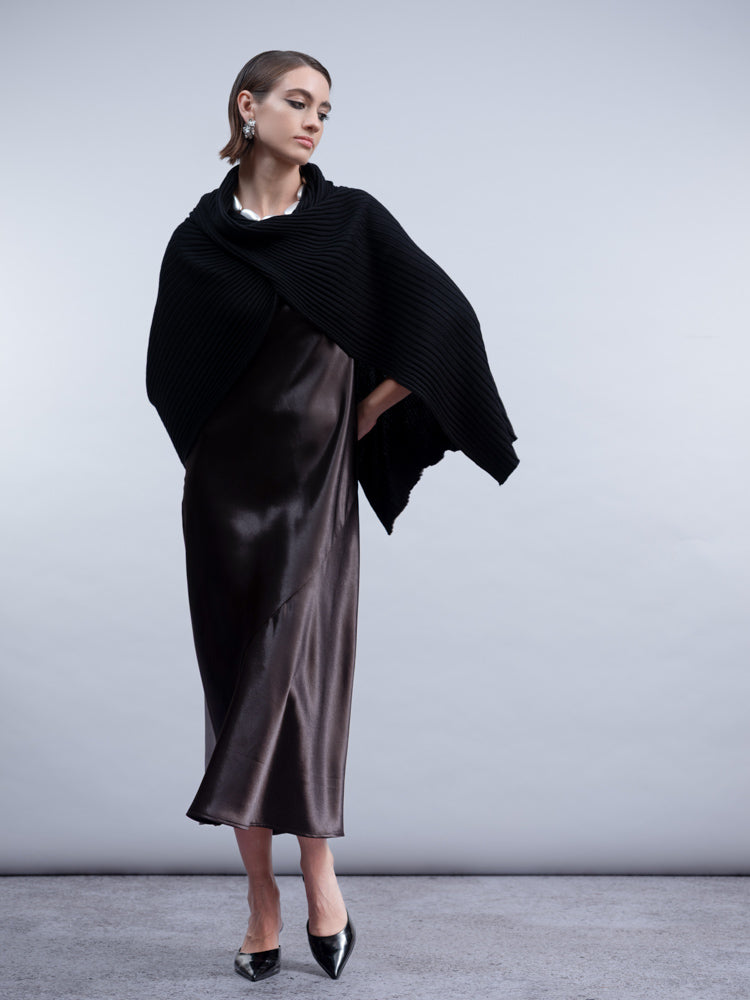 Kemp | Poncho en tricot