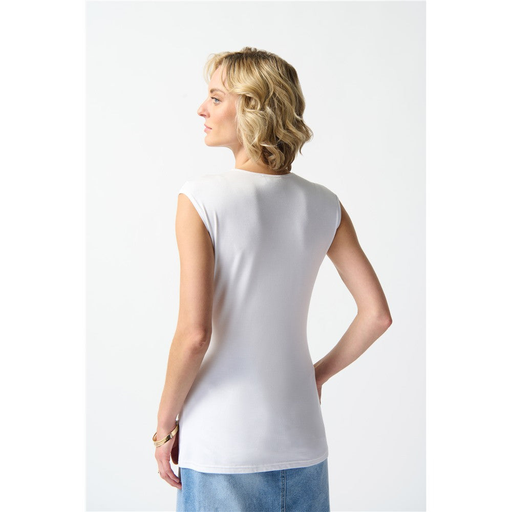Haut ajusté en jersey de bambou