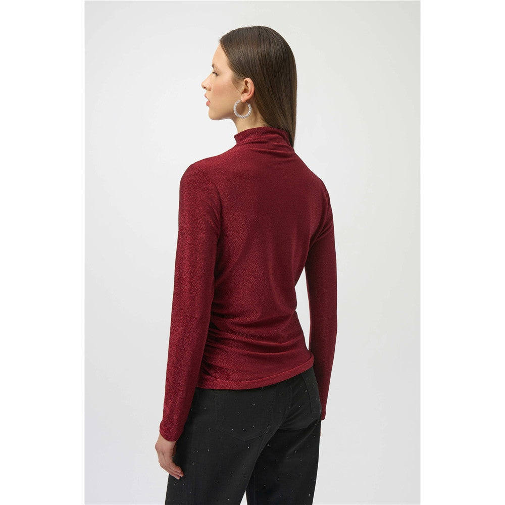 Haut ajusté en tricot scintillant