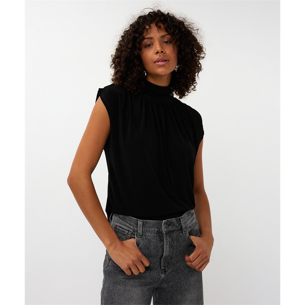 Haut col montant - Taille : XSMALL - Couleur : Noir