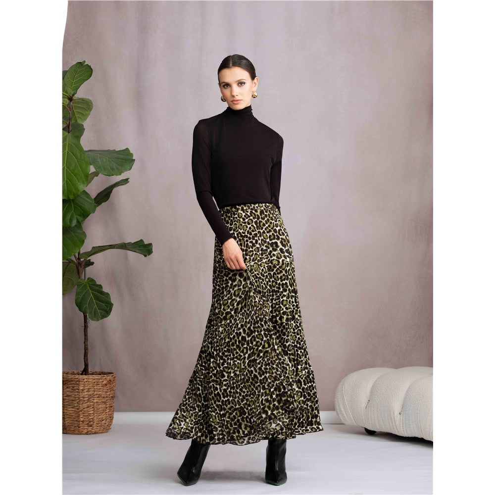 Haut col montant - Taille : SMALL - Couleur : Noir