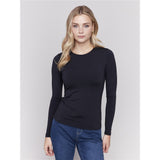 Haut « seconde peau » super extensible - Taille : MEDIUM - Couleur : Noir
