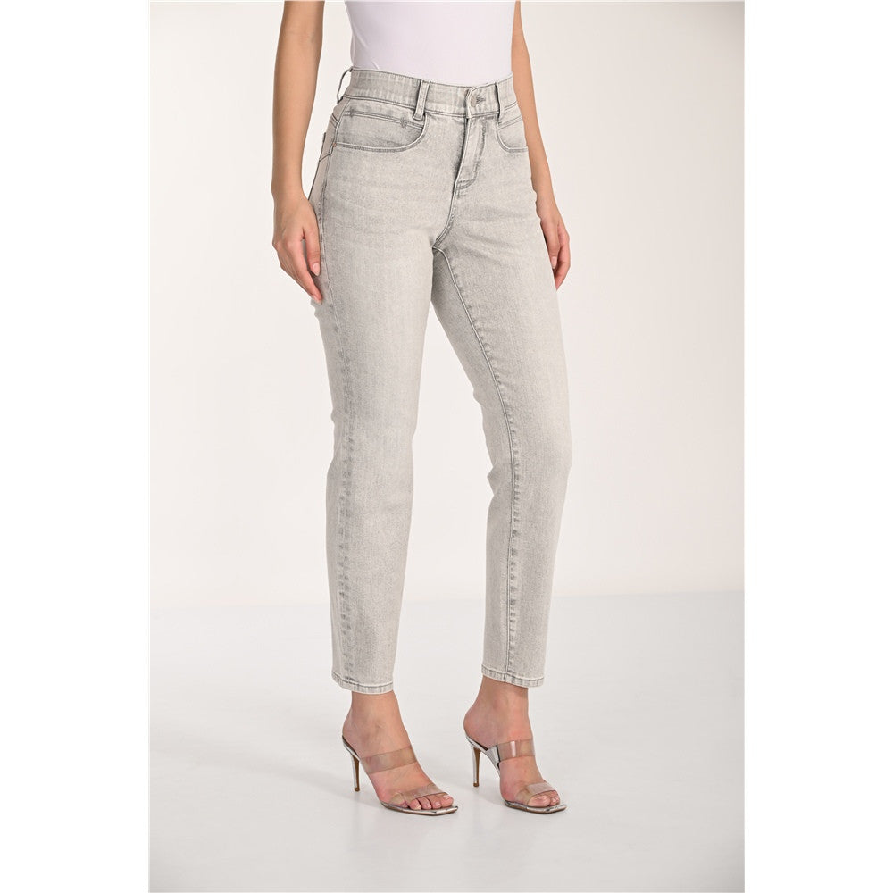 Jean amincissant avec contrôle du ventre - Taille : MEDIUM - Couleur : Gris Pâle