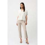 Jean extensible classique à jambe droite