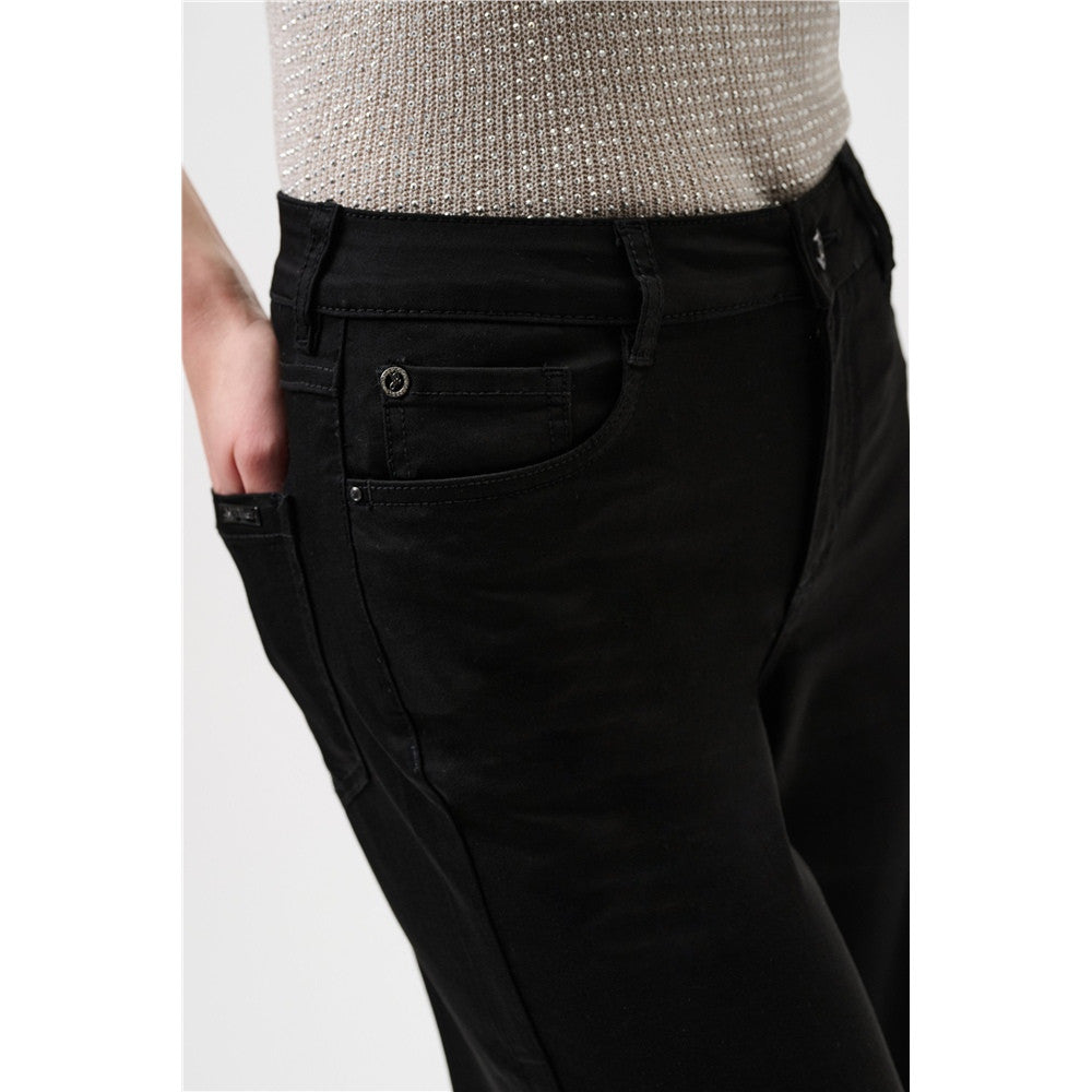 Goldie | Jean à jambe
