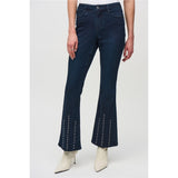 Jean jambe large avec brillance