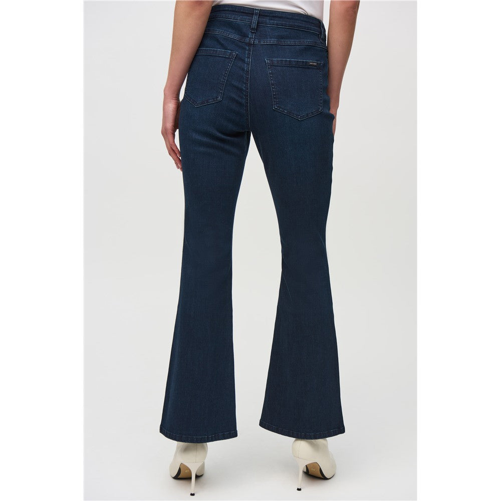Jean jambe large avec brillance